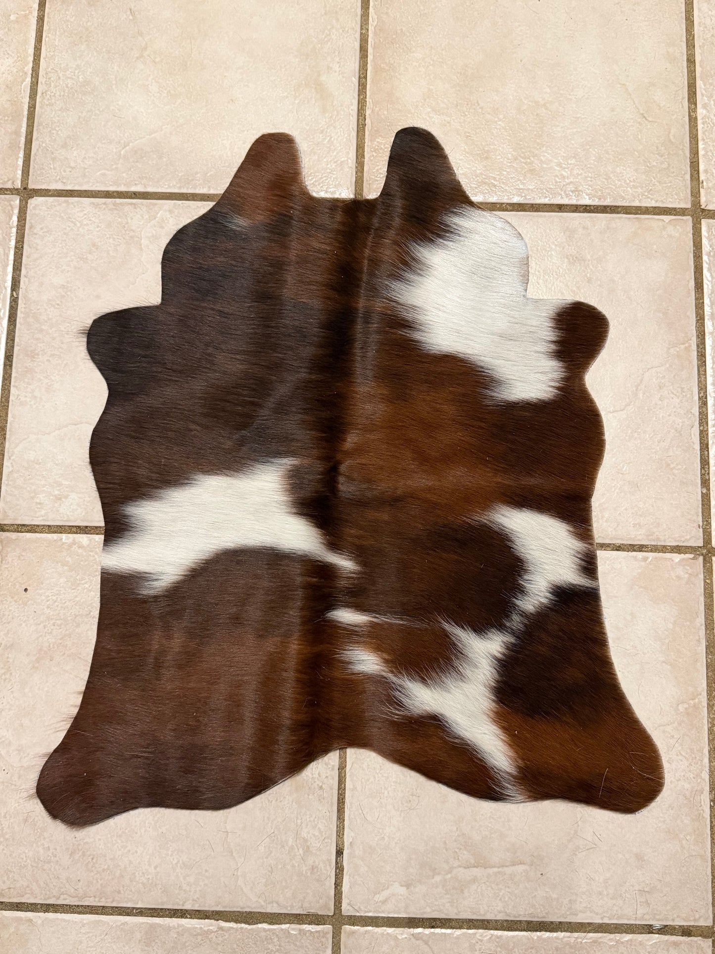 Mini cowhide rug #14