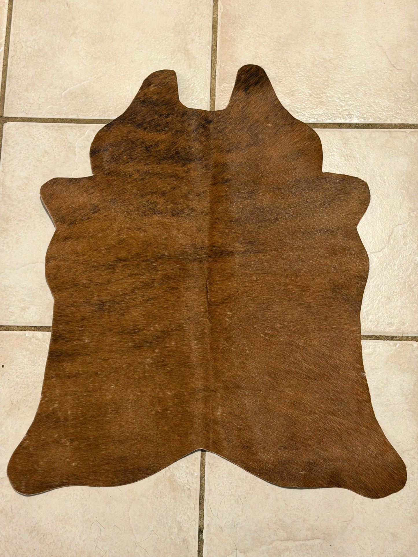 Mini cowhide rug #34