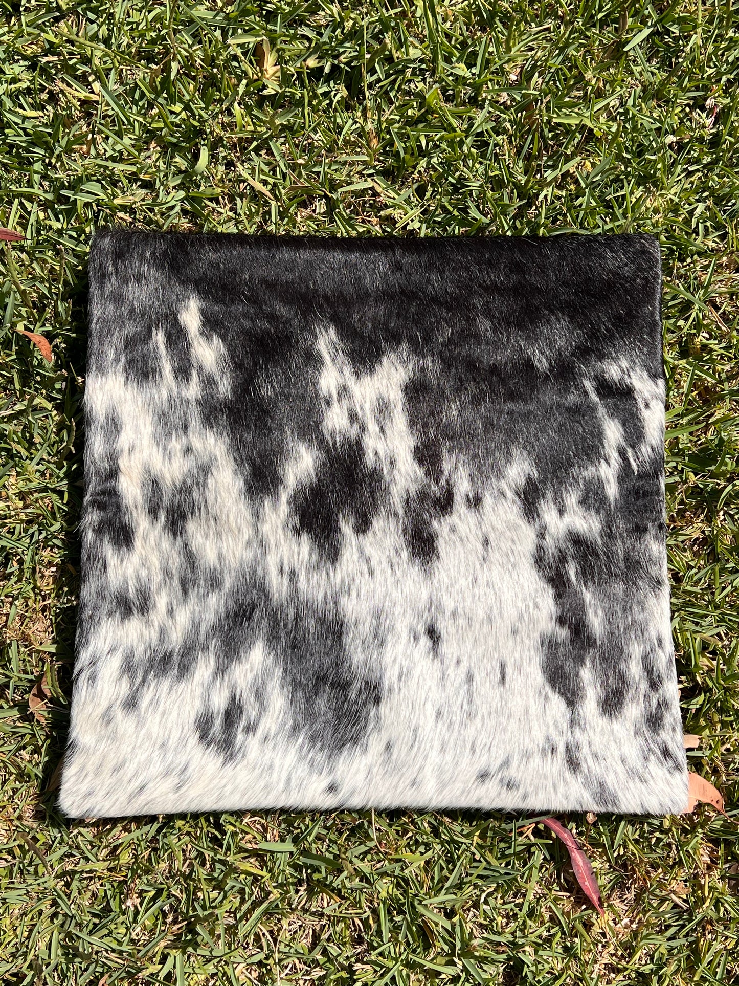 Cowhide cushion cover #11
