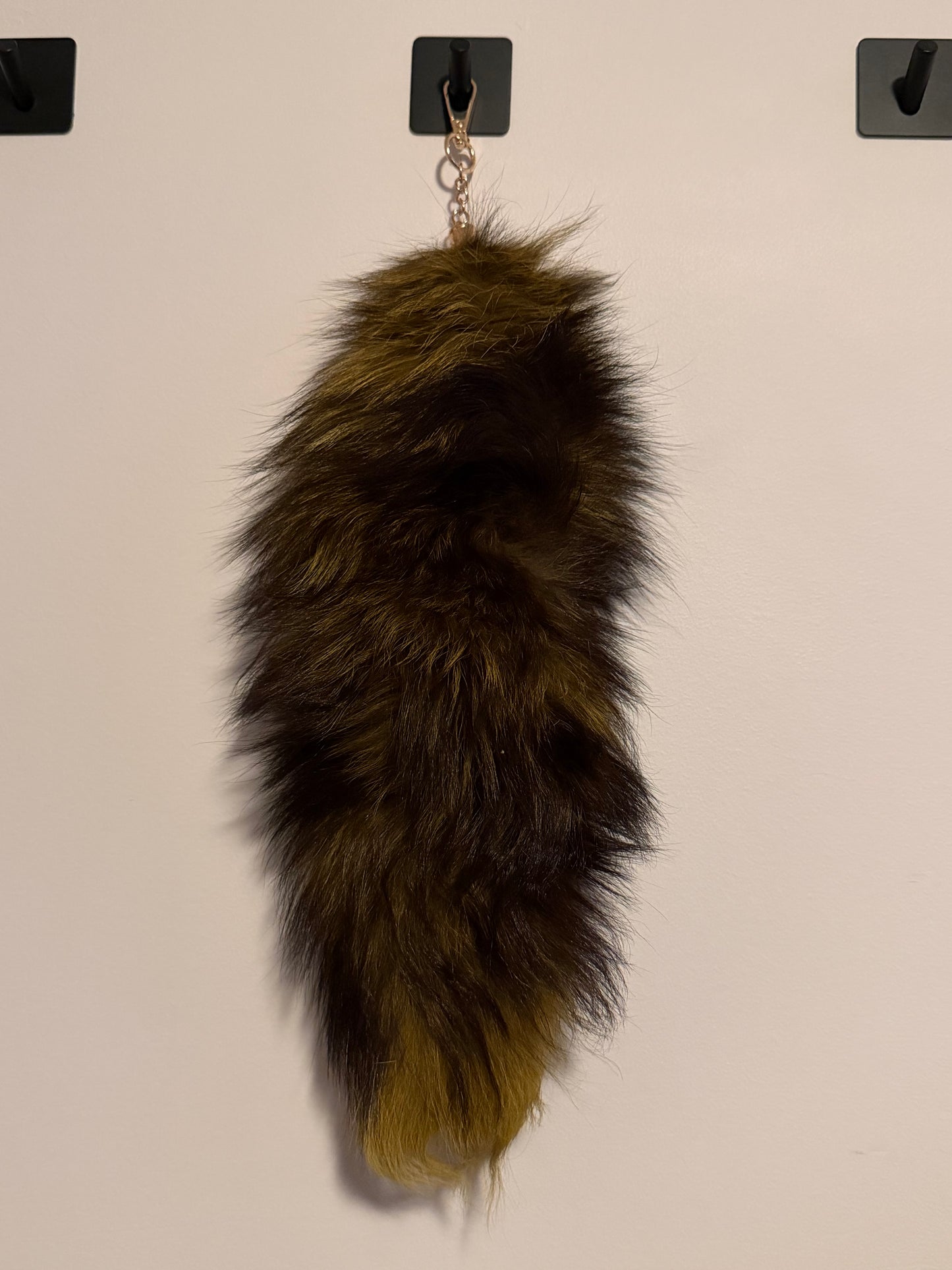 Fox tail keyring #2