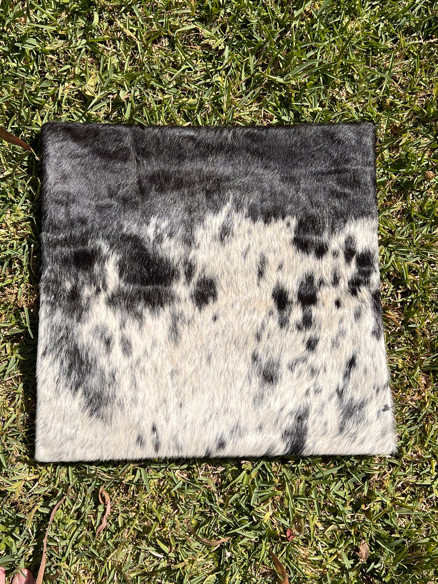 Cowhide cushion cover #6