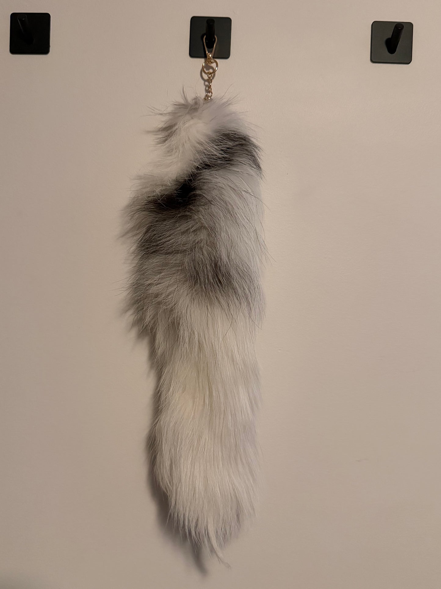 Fox tail keyring #8