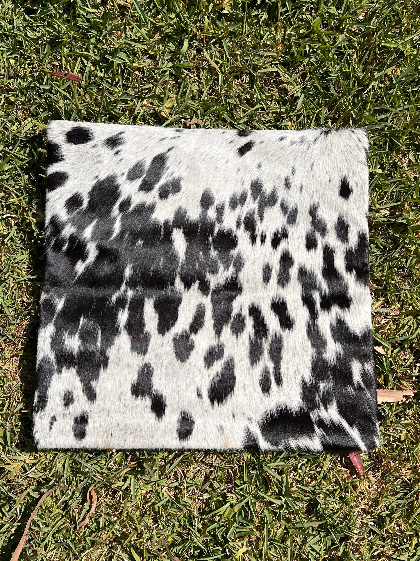 Cowhide cushion cover #8