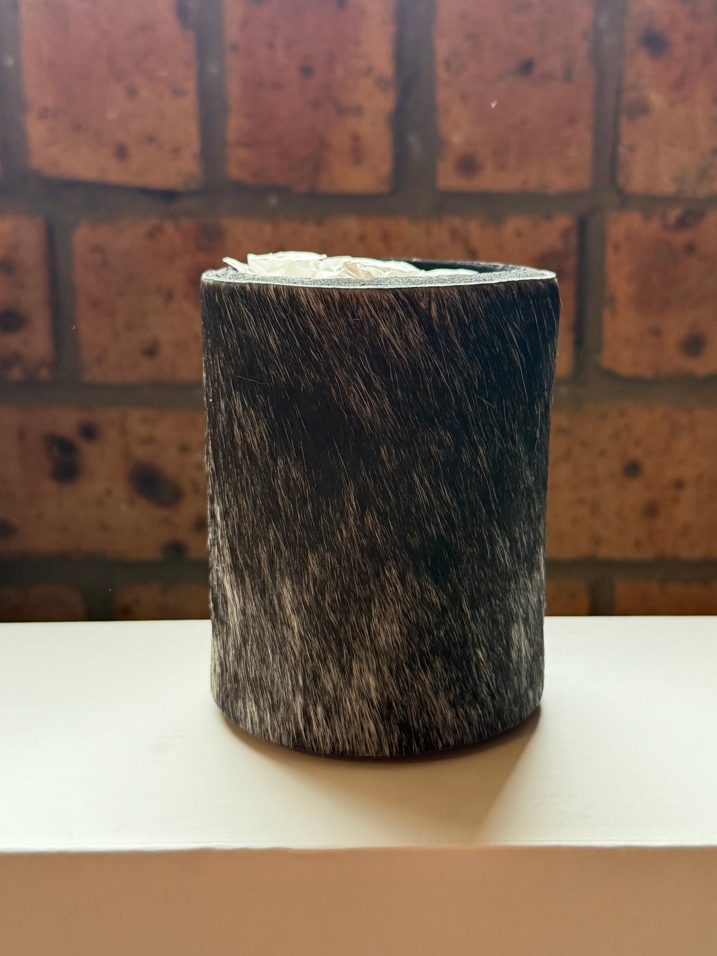 Can size cowhide stubby cooler #2