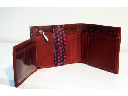 Men’s cowhide wallet ASSORTED COLOURS