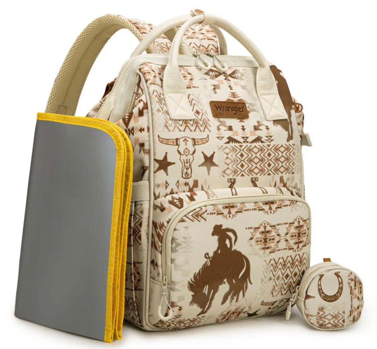 PRE ORDER - Wrangler nappy bag COWBOY