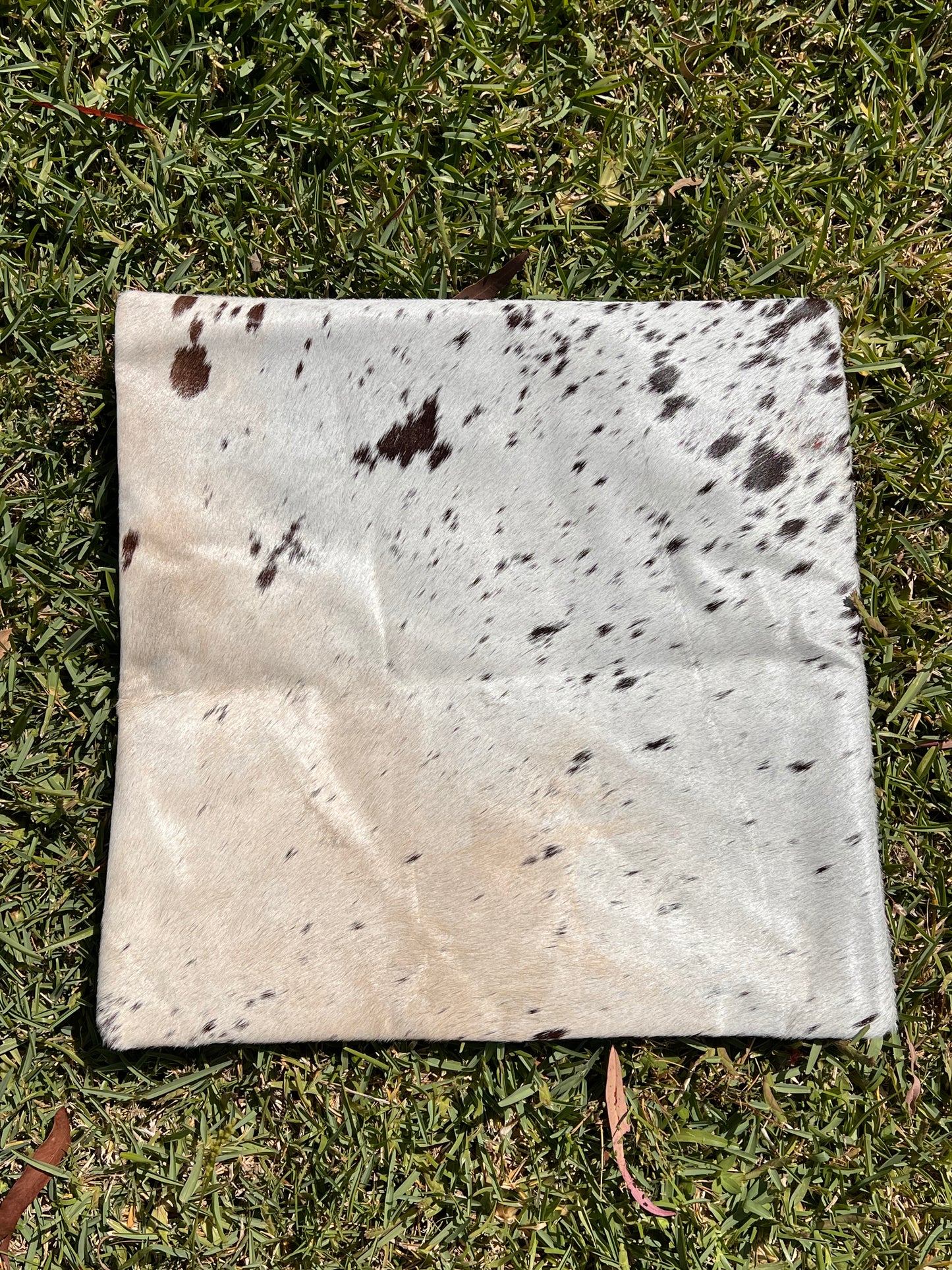 SECONDS Cowhide cushion cover #6