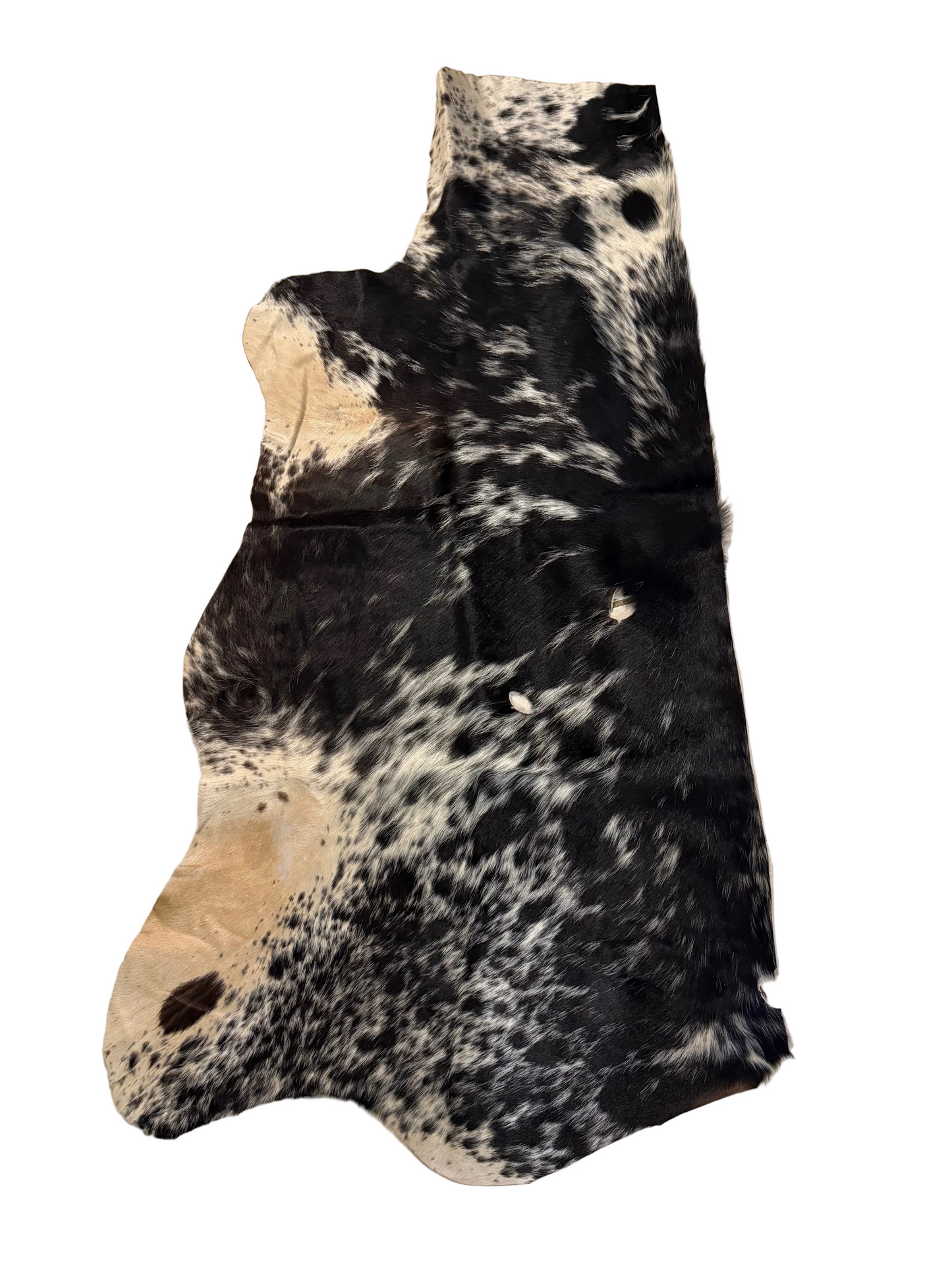 Half cowhide craft rug