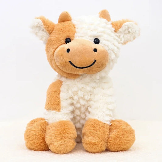 Cow plush soft toy - TAN