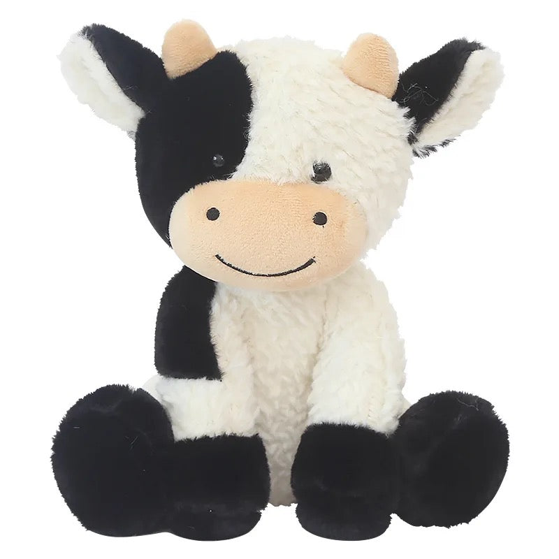 Cow plush soft toy - BLACK