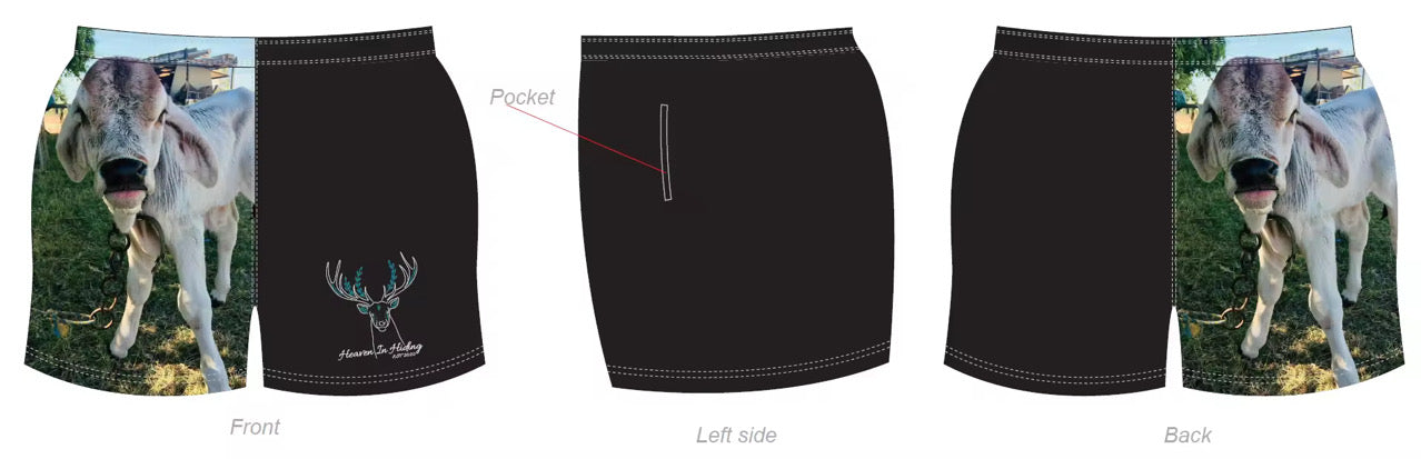 ADULTS Brahman footy shorts 4XL-6XL ONLY