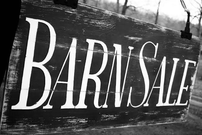 BARN SALE