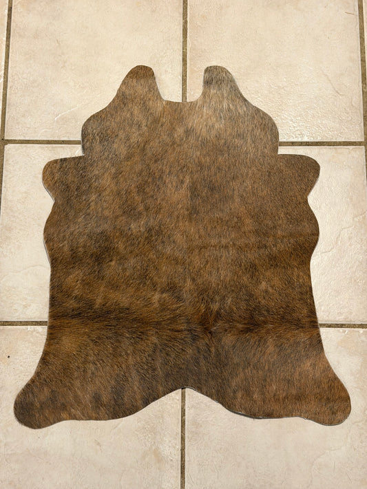 Mini cowhide rug #29