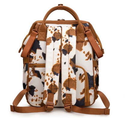 PRE ORDER - Wrangler nappy bag BROWN COW