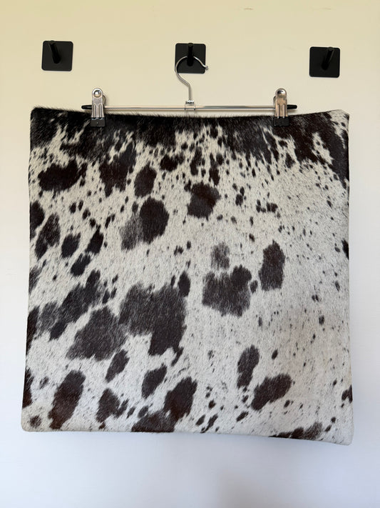 Cowhide cushion cover #8