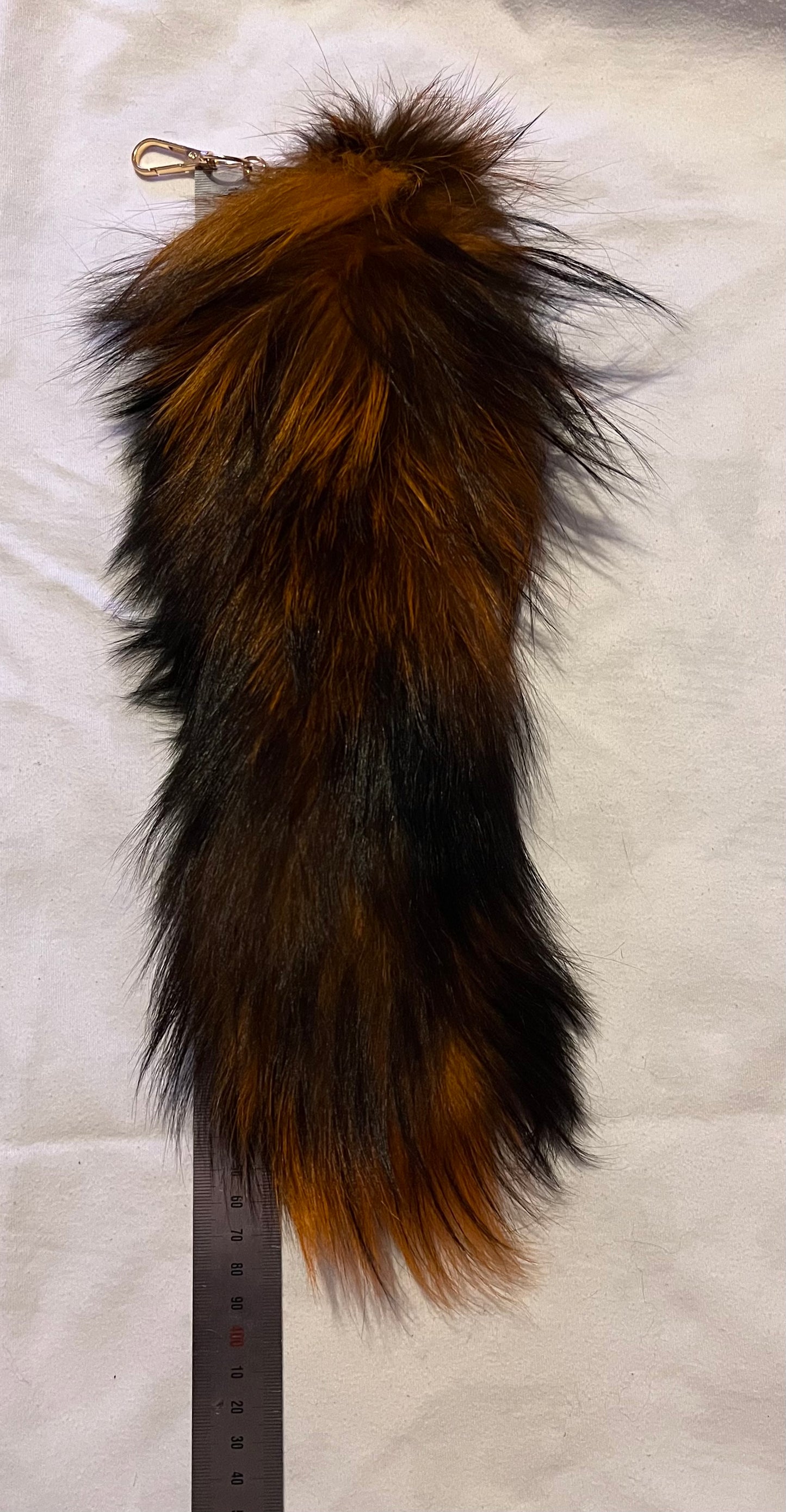 Fox tail keyring #8