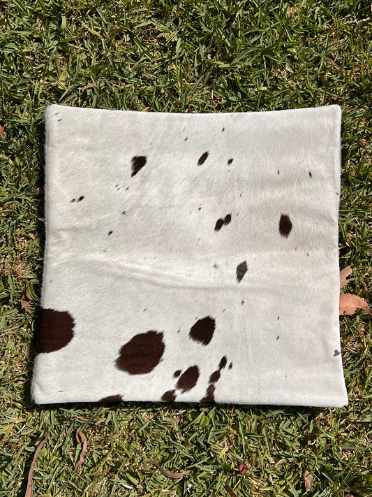 Cowhide cushion cover #10