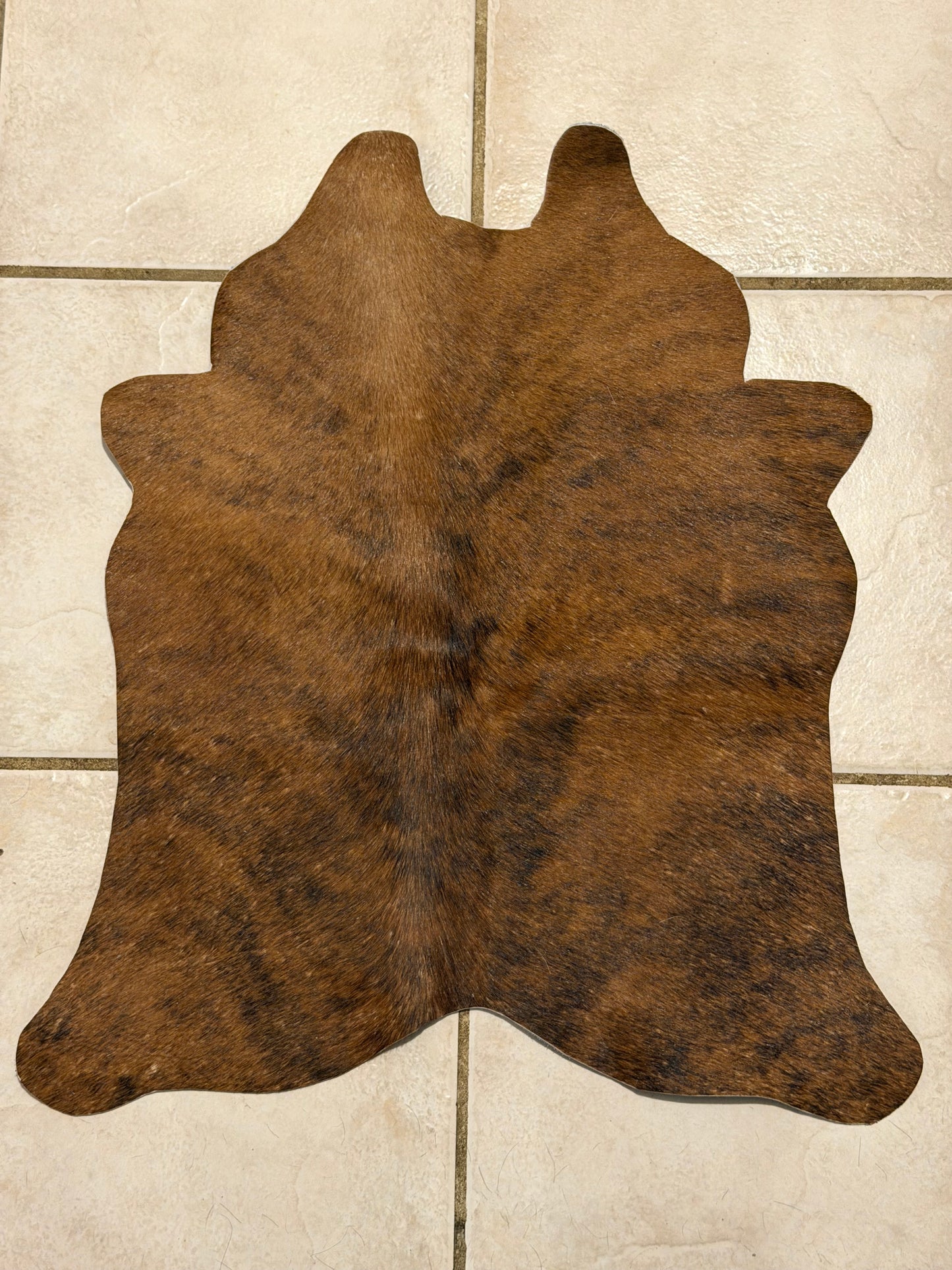 Mini cowhide rug #32