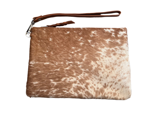 Large cowhide clutch #1