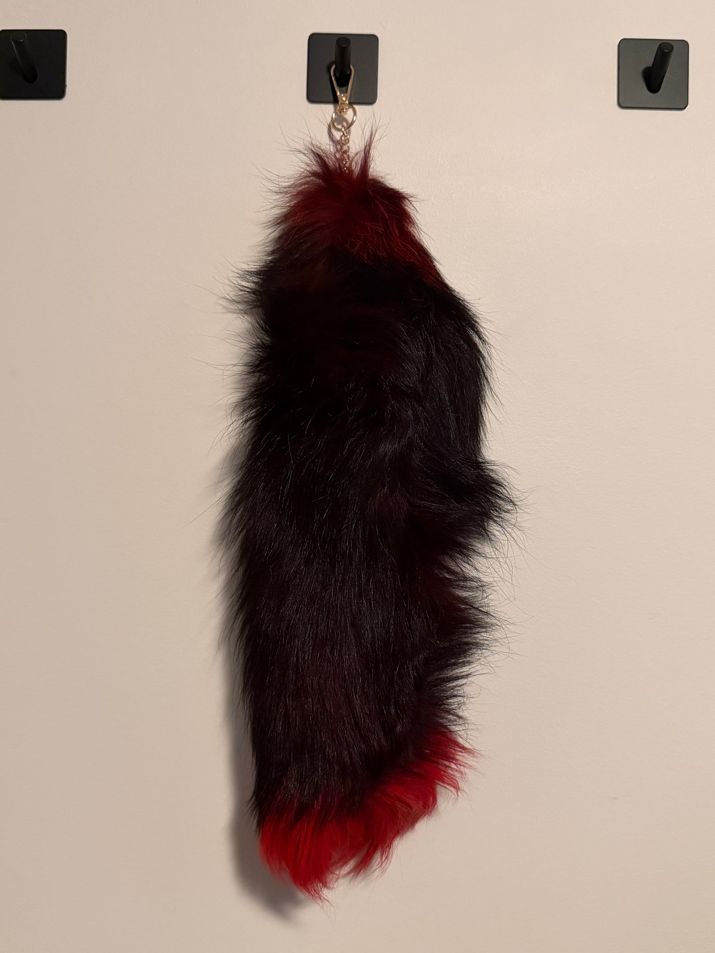 Fox tail keyring #1