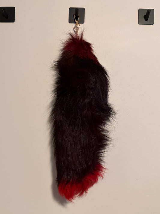 Fox tail keyring #1