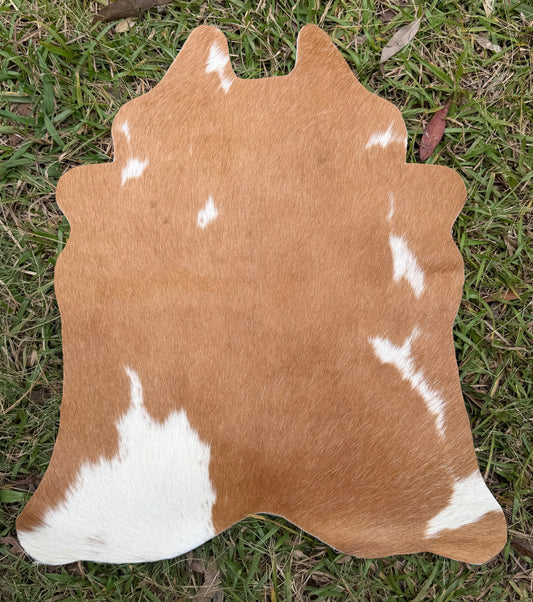 Mini cowhide rug #6