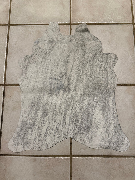 Mini cowhide rug #9