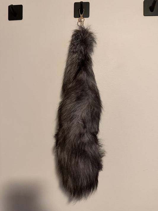 Fox tail keyring #6