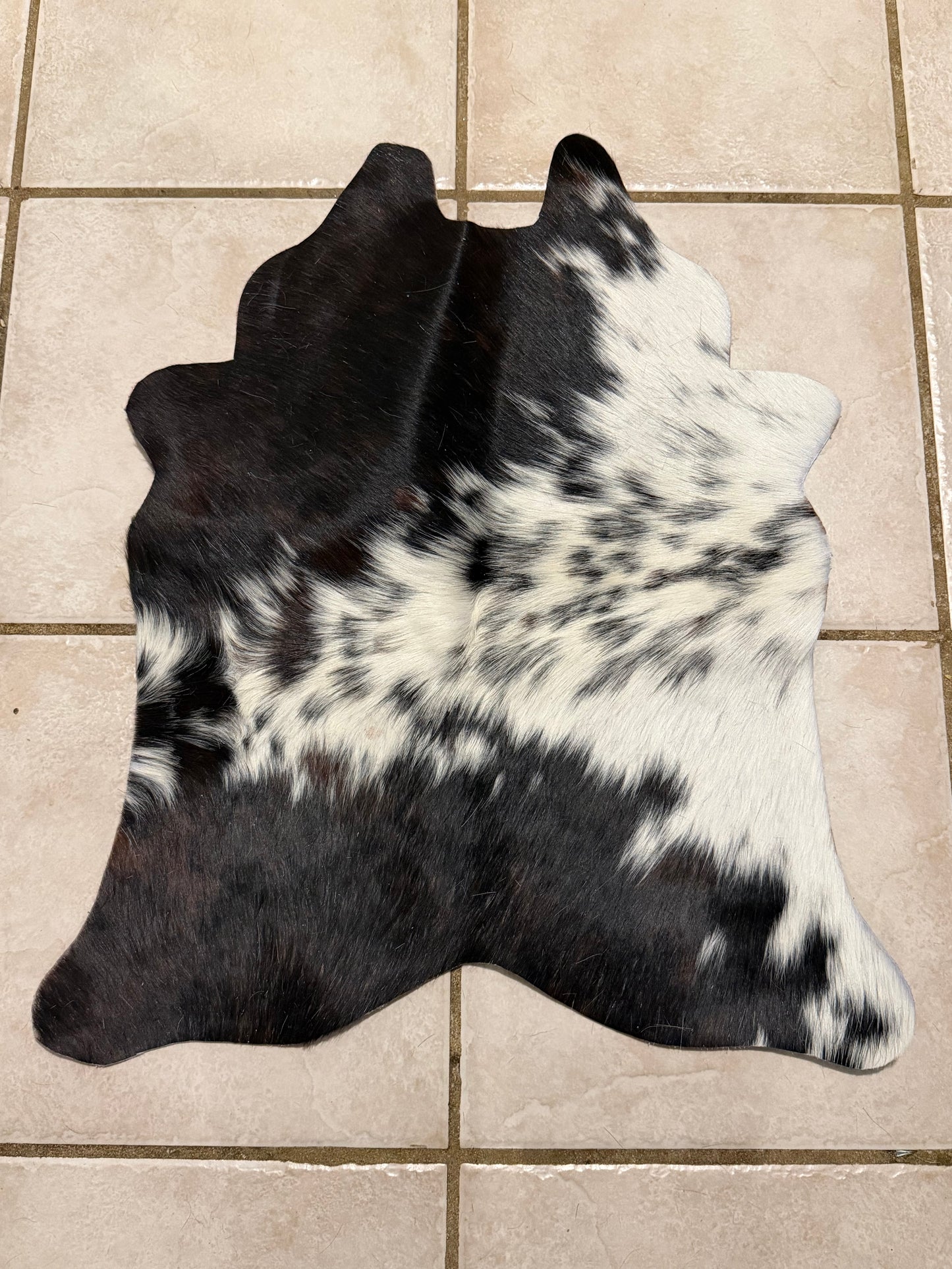 Mini cowhide rug #5