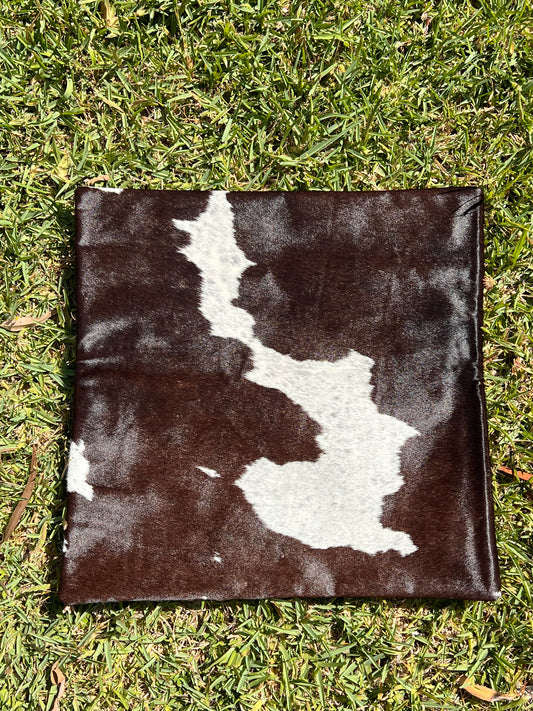 Cowhide cushion cover #23