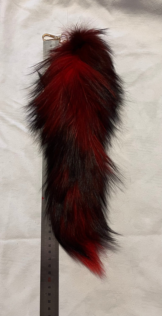 Fox tail keyring #12