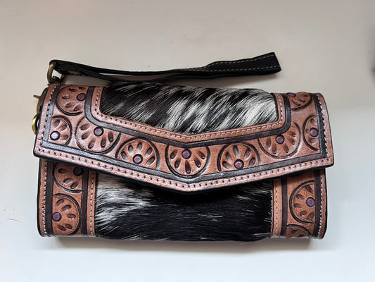 Tooled clutch wallet #4