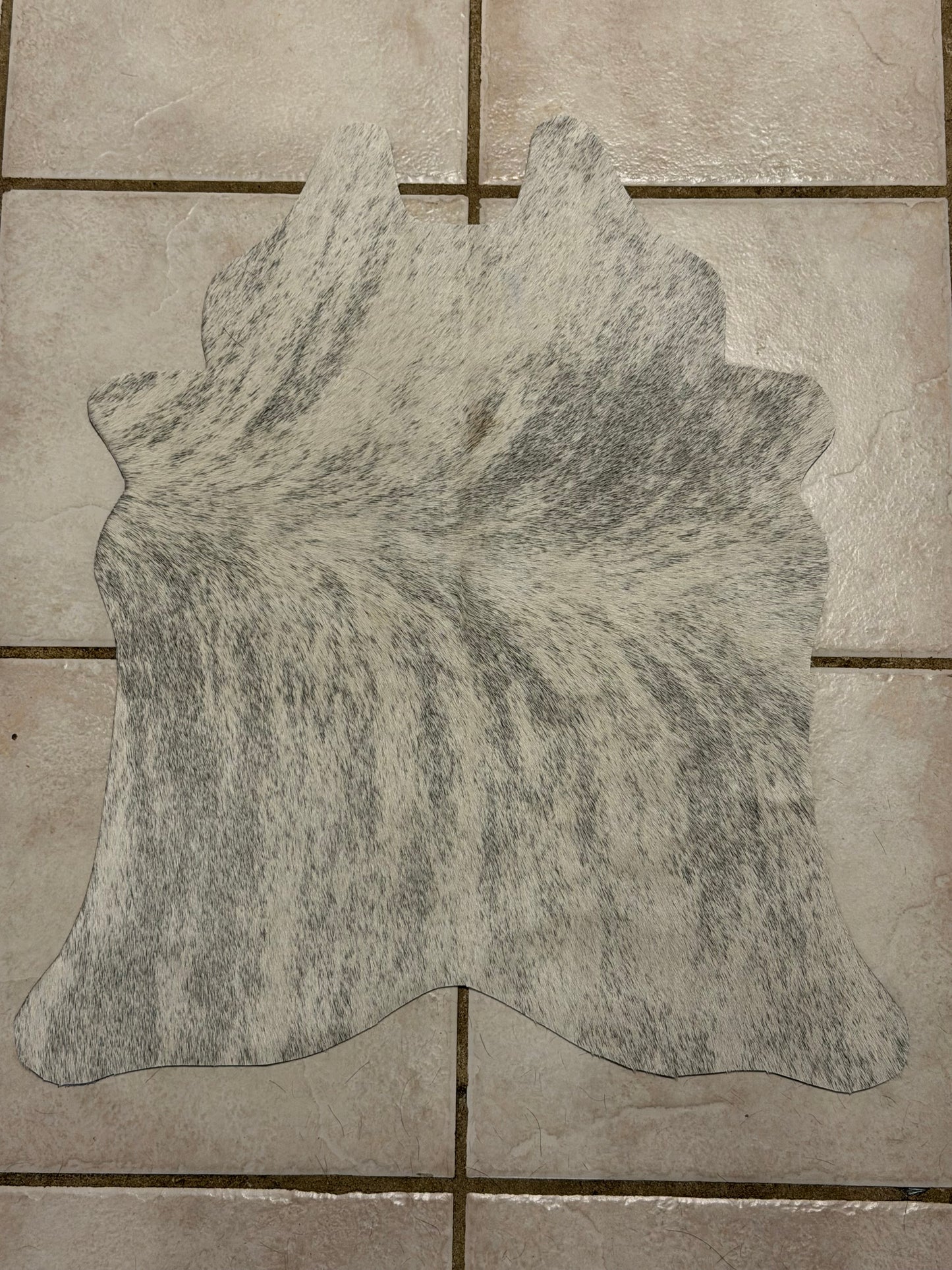 Mini cowhide rug #19