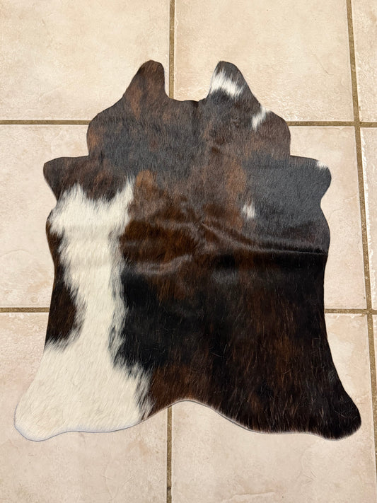 Mini cowhide rug #16