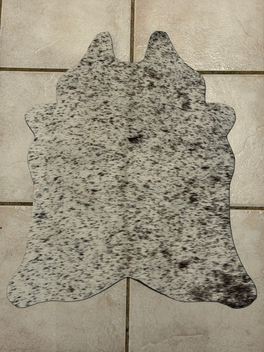 Mini cowhide rug #20