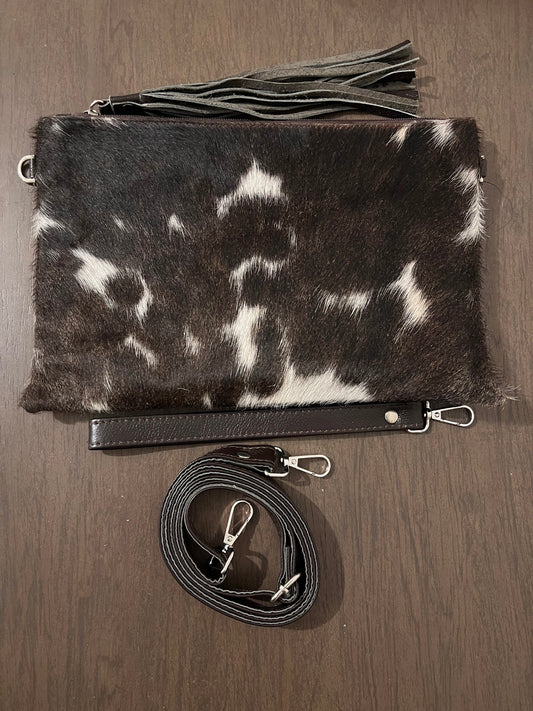 Cowhide crossbody/clutch bag #1