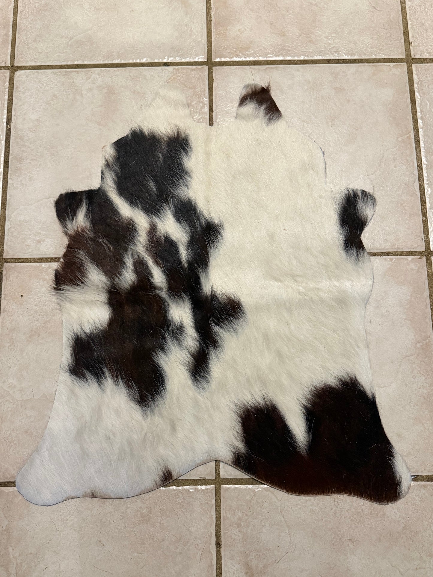 Mini cowhide rug #8