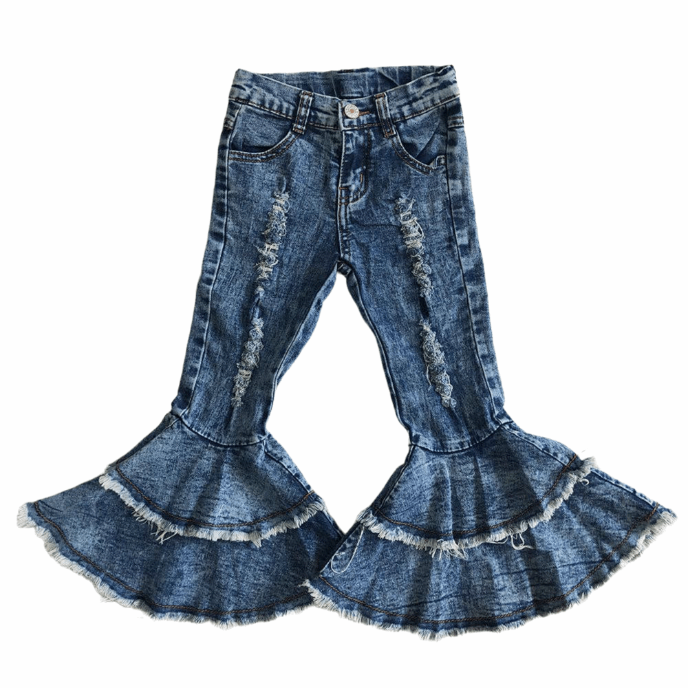 Kids denim flare jeans