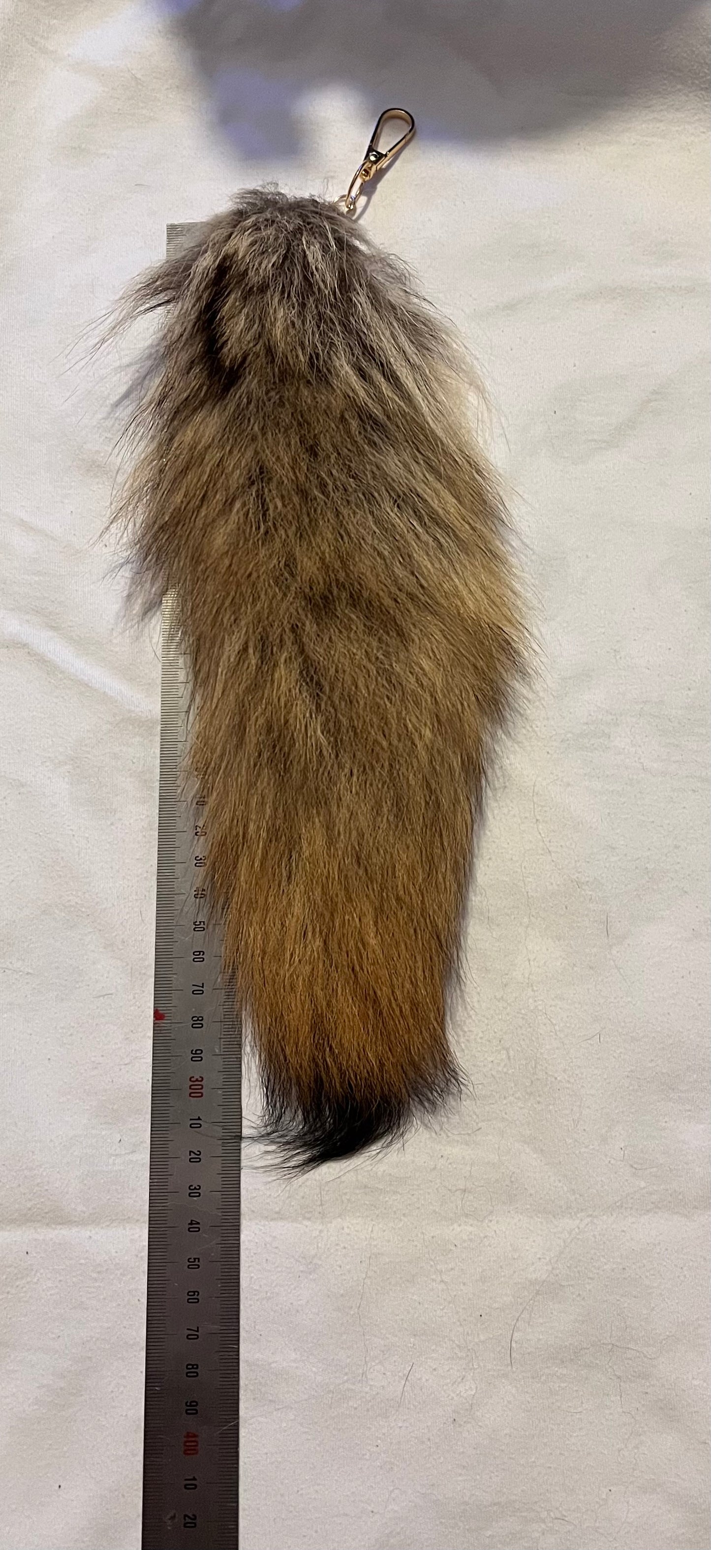 Fox tail keyring #19