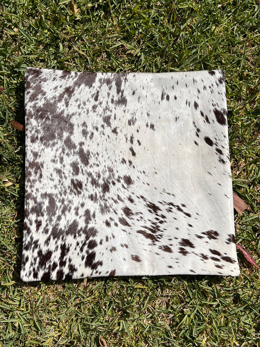 Cowhide cushion cover #5