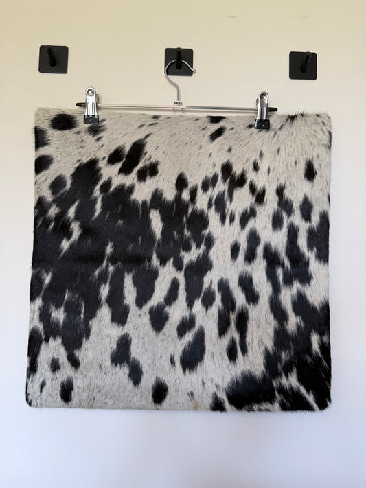 Cowhide cushion cover #10