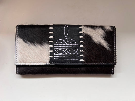 Boot stitch wallet #1