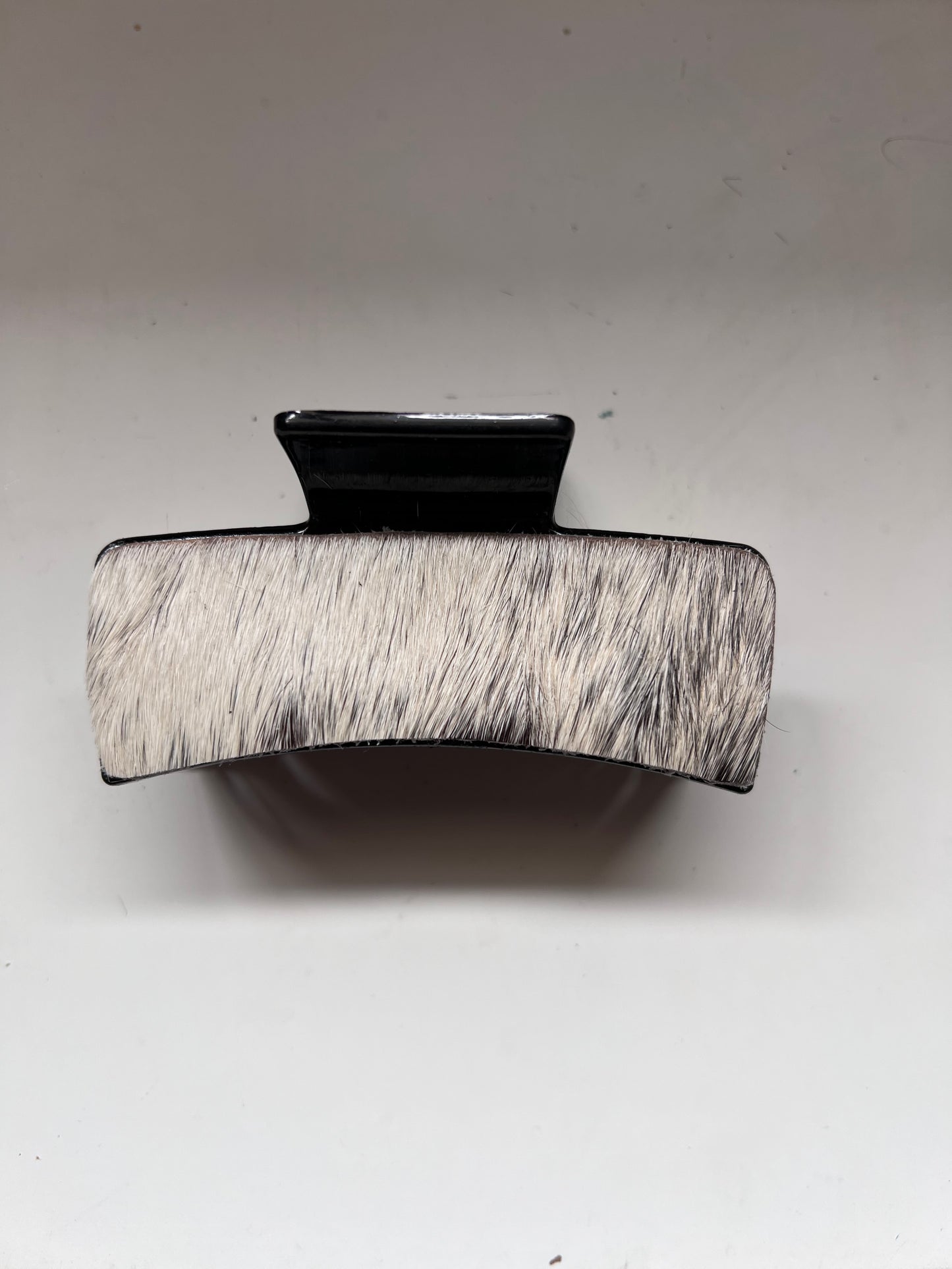 Cowhide claw clip #8