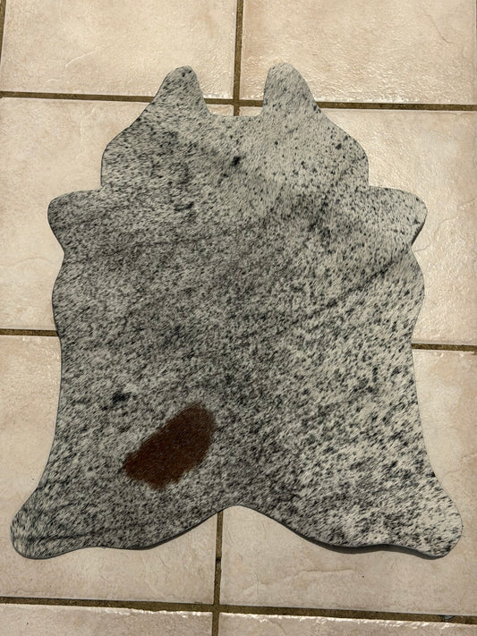 Mini cowhide rug #26