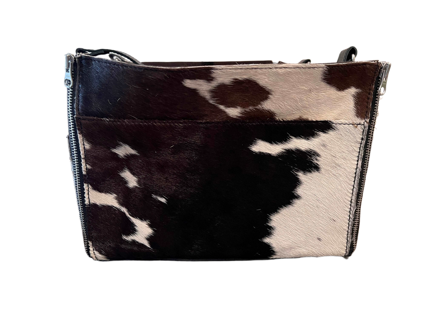 Cowhide caddy/organiser #2