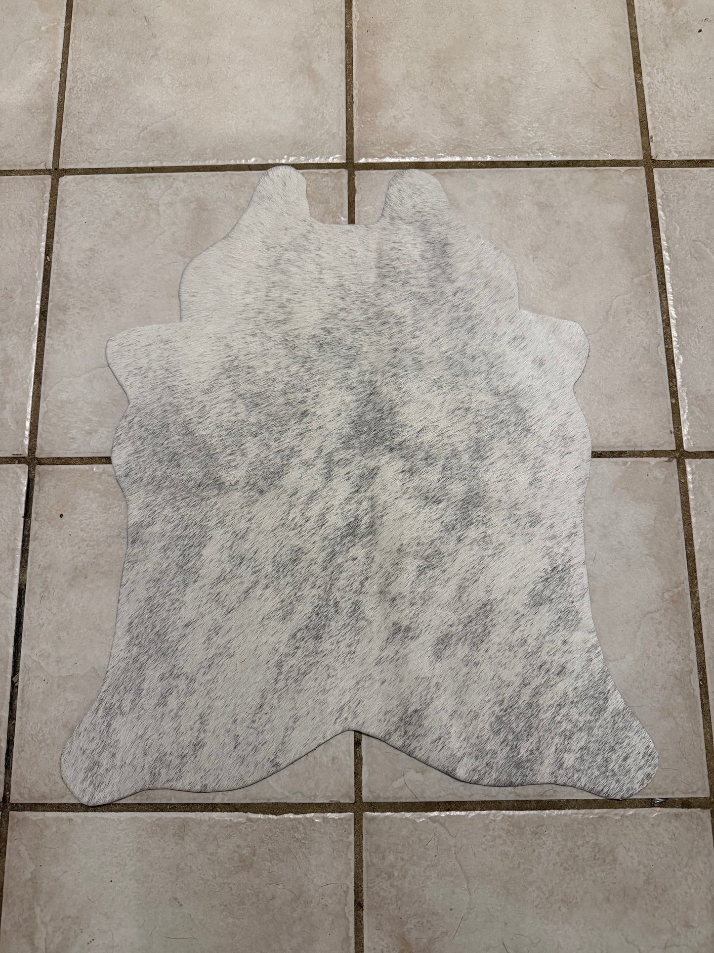 Mini cowhide rug #10