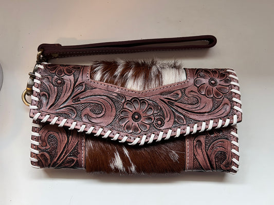 Tooled clutch wallet #2