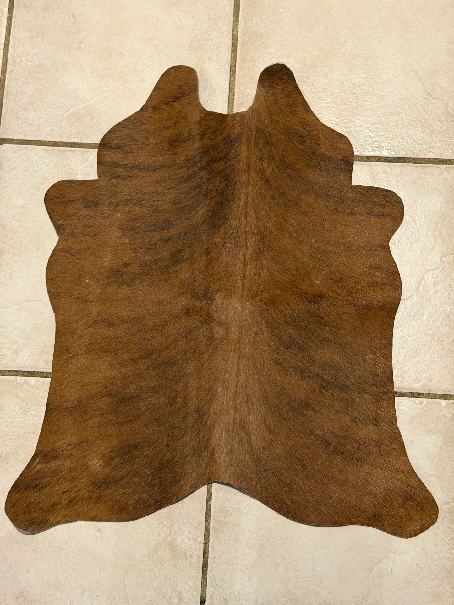 Mini cowhide rug #33