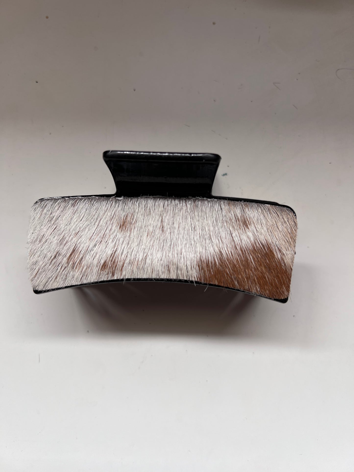 Cowhide claw clip #11