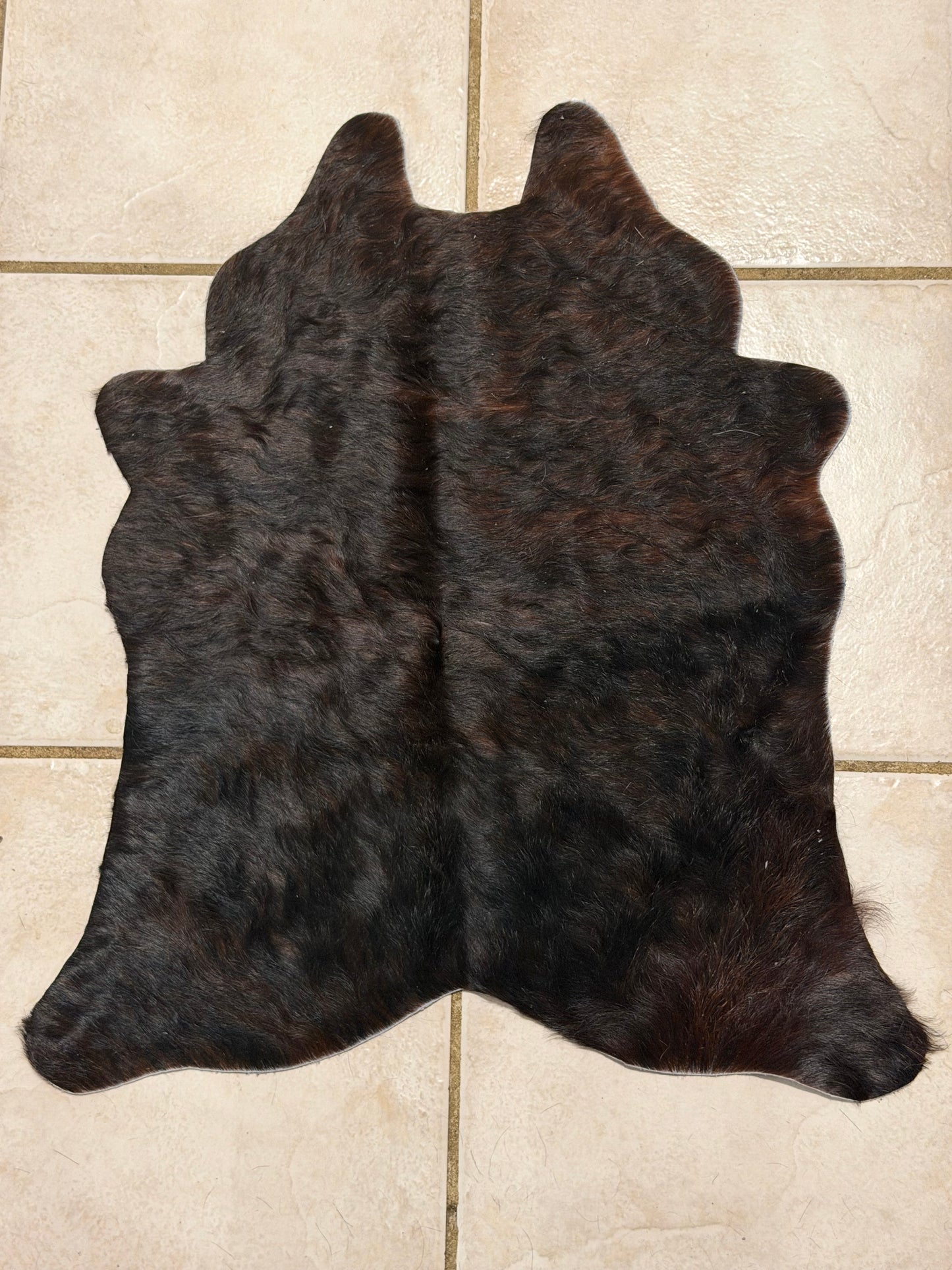 Mini cowhide rug #23